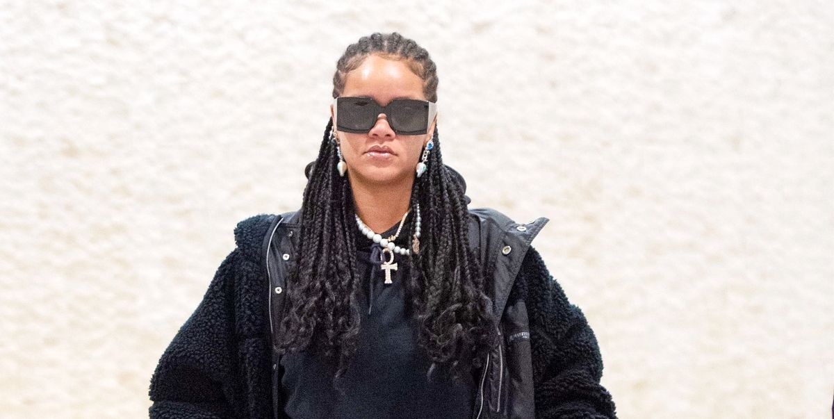 Rihanna Wears Sparkly $1,600 Heels to the Airport Because She's Rihanna