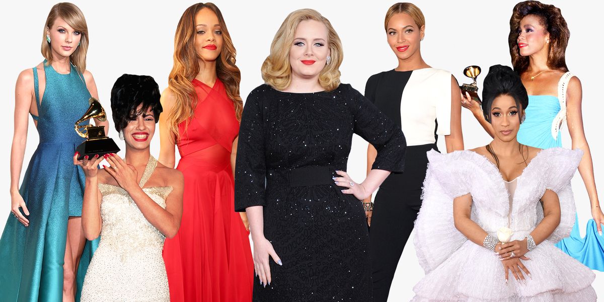 Best Celebrity Grammys Red Carpet Looks of All Time