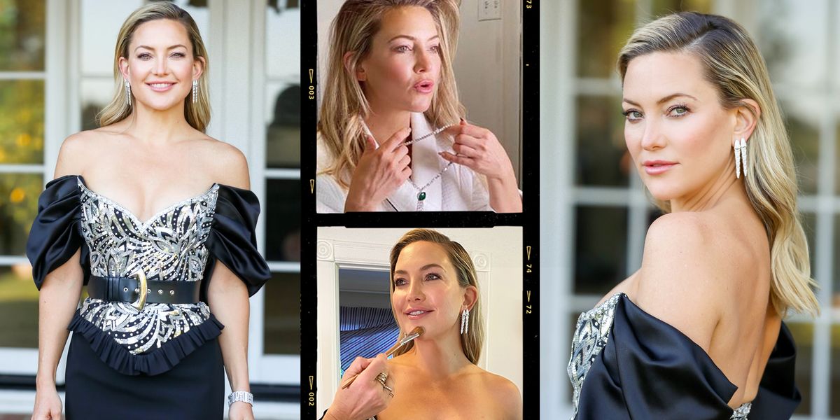 Kate Hudson Frosts Herself In Bvlgari at the 2021 Golden Globes